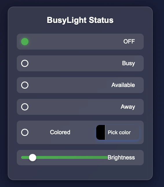 Web UI